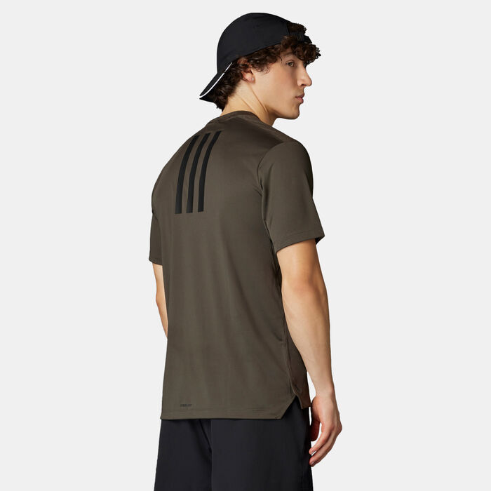 adidas Men's Power Training T-Shirt Green adidas Men's Power Training T-Shirt Green image number 1