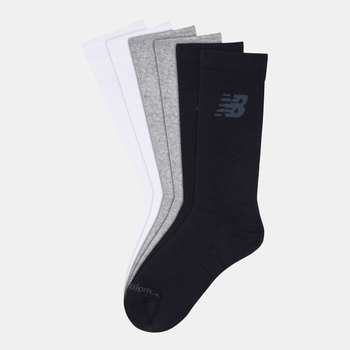 New Balance Performance Cushioned Crew Socks (3 Pack) White New Balance Performance Cushioned Crew Socks (3 Pack) White image number 0
