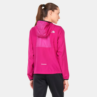 The North Face Women's Run Wind Jacket Pink