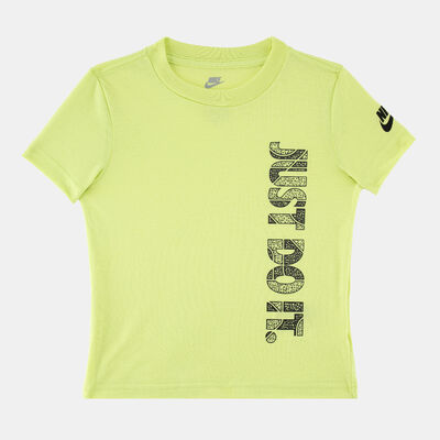 Nike Kids' Sportswear T-Shirt and Shorts Set Black Nike Kids' Sportswear T-Shirt and Shorts Set Black