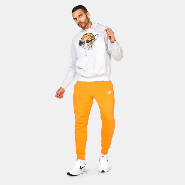 Nike Men's Standard Issue Dri-FIT Basketball Hoodie Grey image number 2