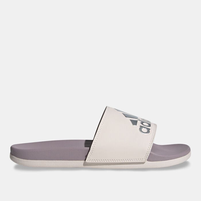 adidas Women's Adilette Comfort Slides Purple adidas Women's Adilette Comfort Slides Purple image number 1