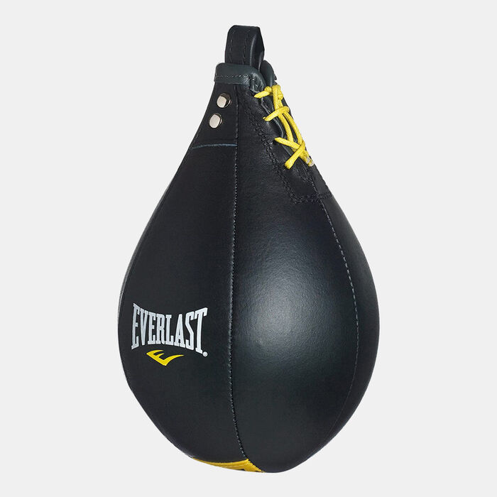 Everlast Leather Medium Speed Bag Black Everlast Leather Medium Speed Bag Black image number 0