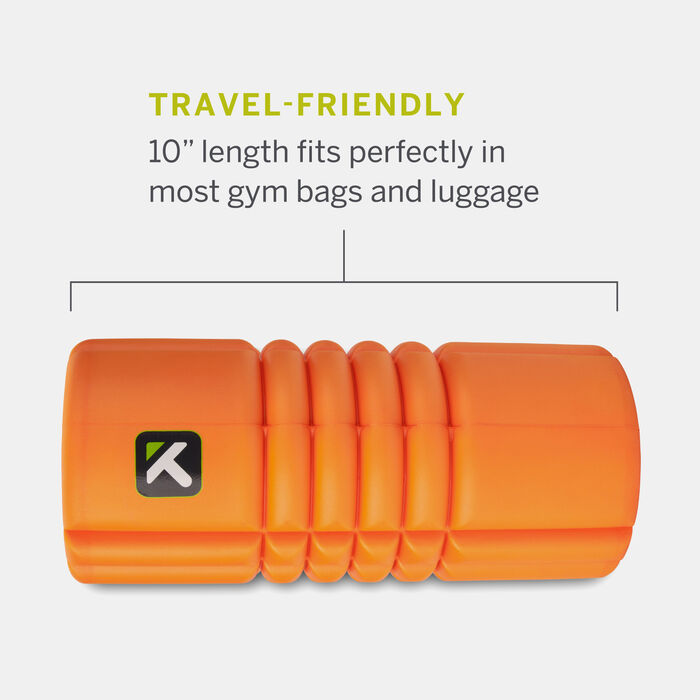 TriggerPoint GRID Travel 10 Foam Roller Orange TriggerPoint GRID Travel 10 Foam Roller Orange image number 3