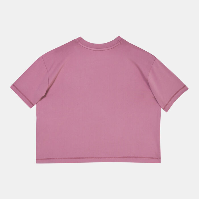 Under Armour Kids' UA Motion T-Shirt Pink Under Armour Kids' UA Motion T-Shirt Pink image number 1