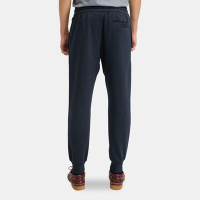 Timberland Men's Wordmark Logo Sweatpants Blue Timberland Men's Wordmark Logo Sweatpants Blue