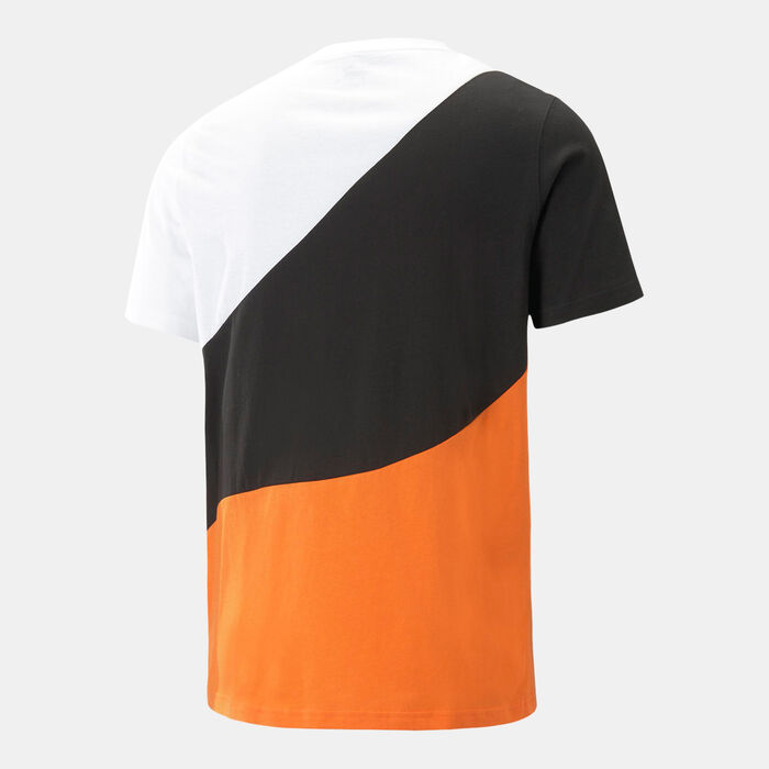 PUMA Men's POWER Cat T-Shirt White PUMA Men's POWER Cat T-Shirt White image number 1