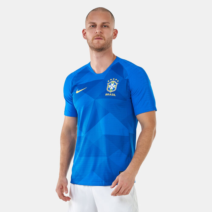 Nike Men's Brazil Vapor Match Away Jersey (2018/19) in KSA