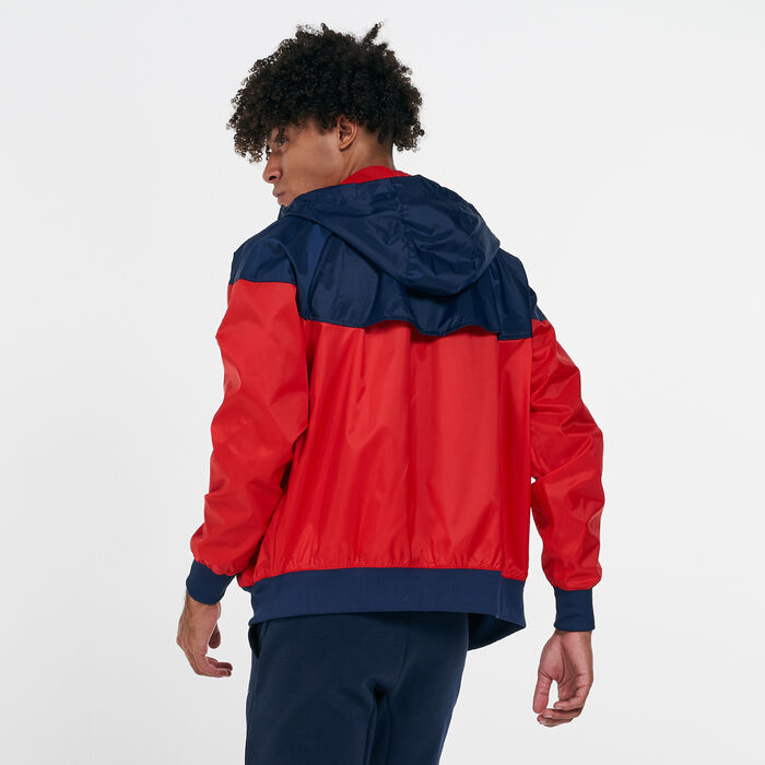 Nike Men's Sportswear Windrunner Hooded Jacket Multi-Color Nike Men's Sportswear Windrunner Hooded Jacket Multi-Color image number 1