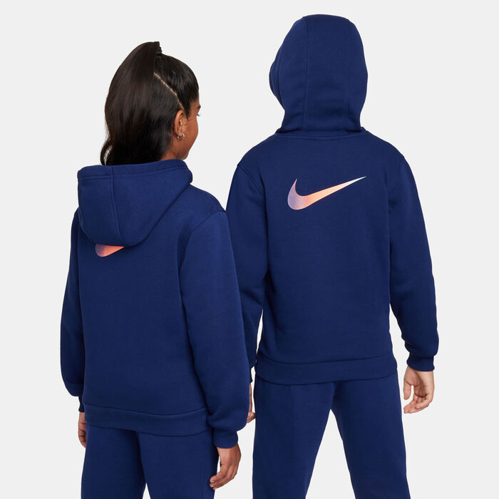 Nike Kids' CR7 Club Hoodie Blue Nike Kids' CR7 Club Hoodie Blue image number 1