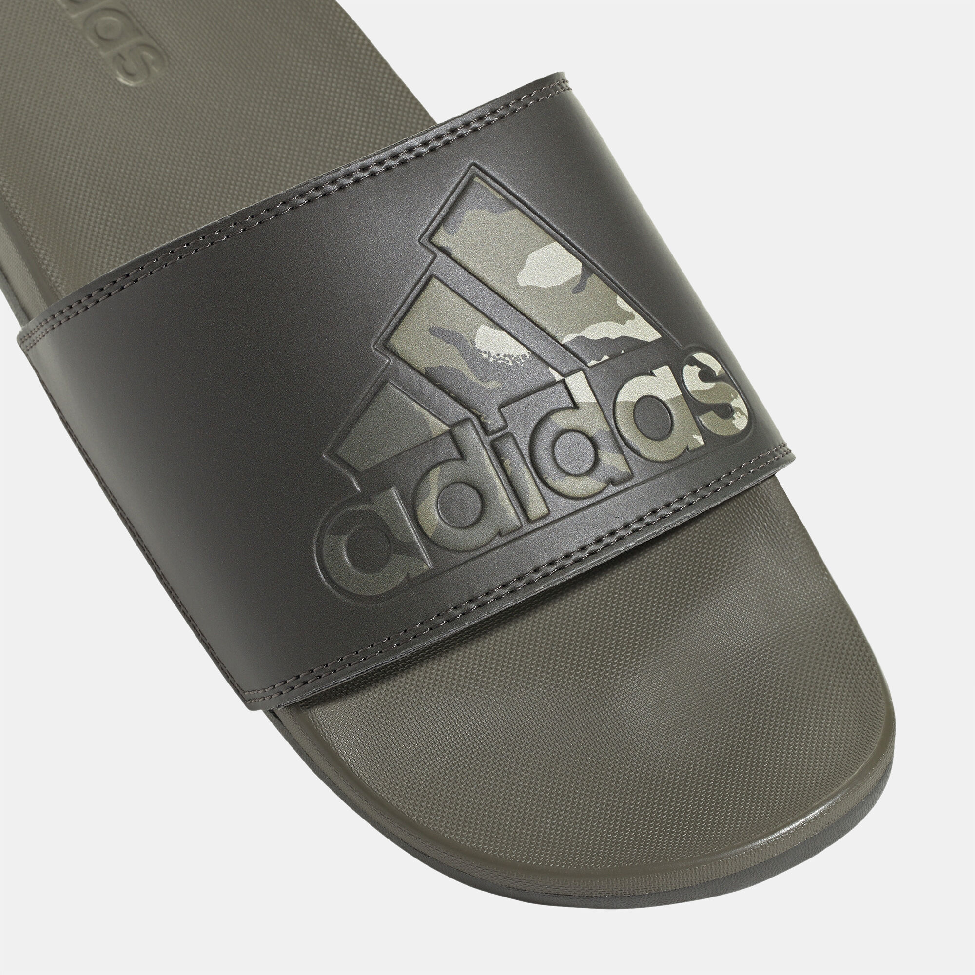 Mens grey adidas slides clearance