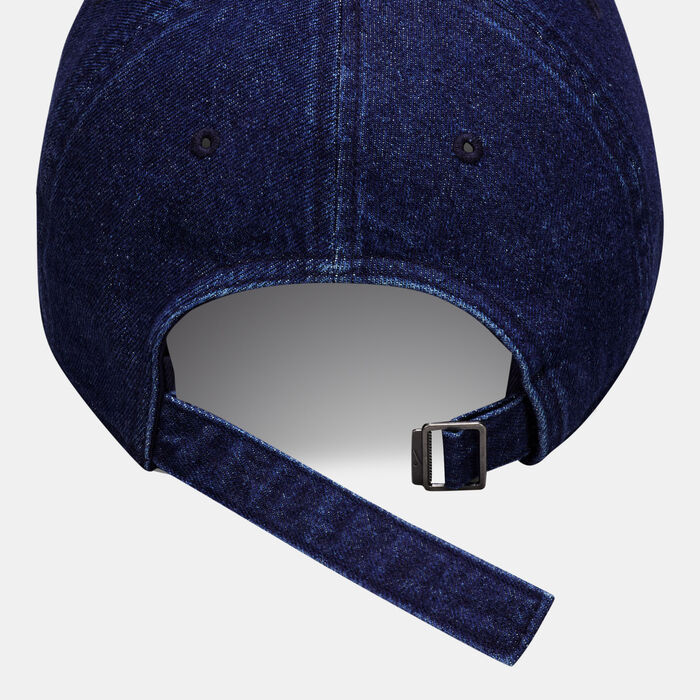 Nike Club Unstructured Denim Cap Blue image number 5