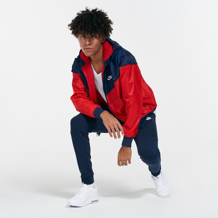 Nike Men's Sportswear Windrunner Hooded Jacket Multi-Color Nike Men's Sportswear Windrunner Hooded Jacket Multi-Color image number 2