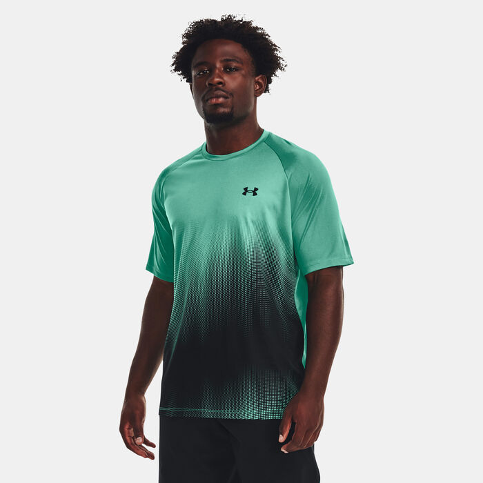 Under Armour Men's UA Tech™ Fade T-Shirt Green Under Armour Men's UA Tech™ Fade T-Shirt Green image number 0