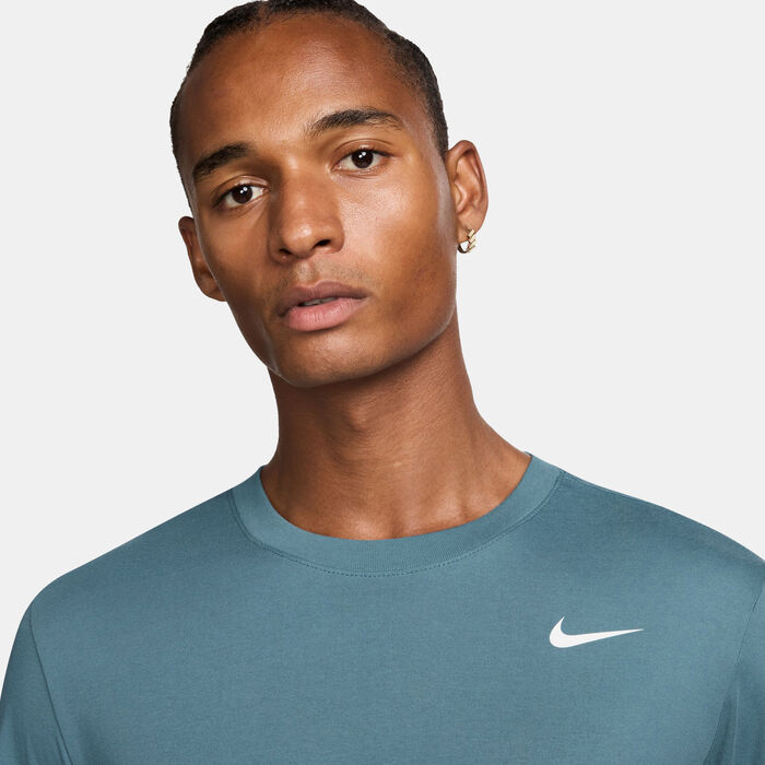 Nike Men's Dri-FIT Training T-Shirt Green Nike Men's Dri-FIT Training T-Shirt Green image number 2