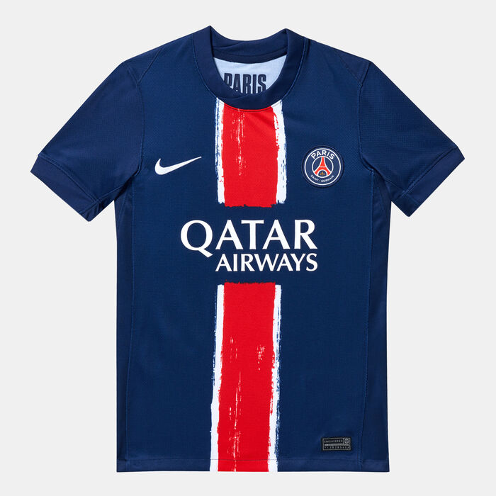 Nike Kids' Paris Saint-Germain Dri-FIT Stadium Home Replica Football Jersey - 2024/25 Blue image number 0