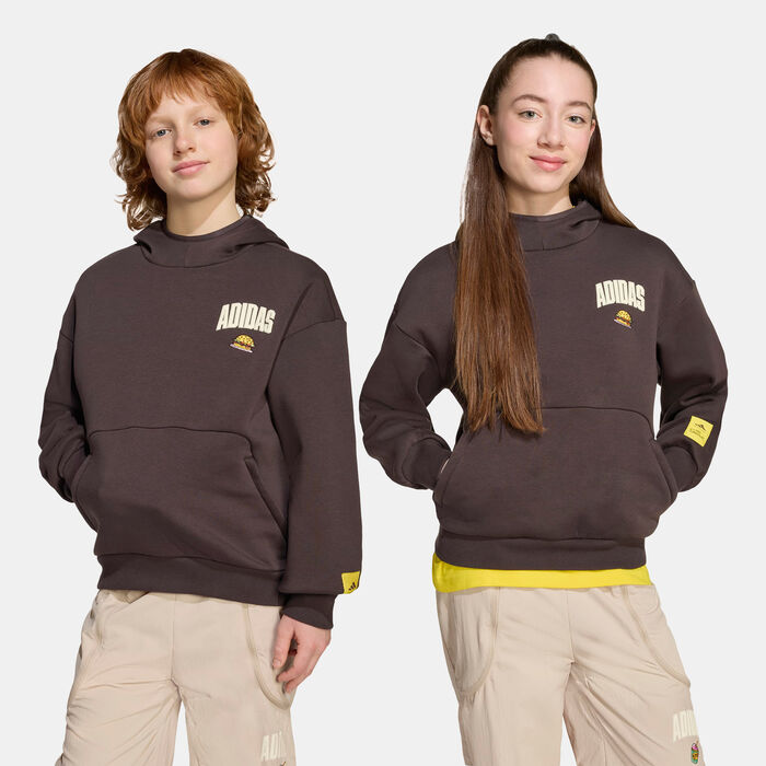adidas Kids' The Simpsons Hoodie Brown adidas Kids' The Simpsons Hoodie Brown image number 3