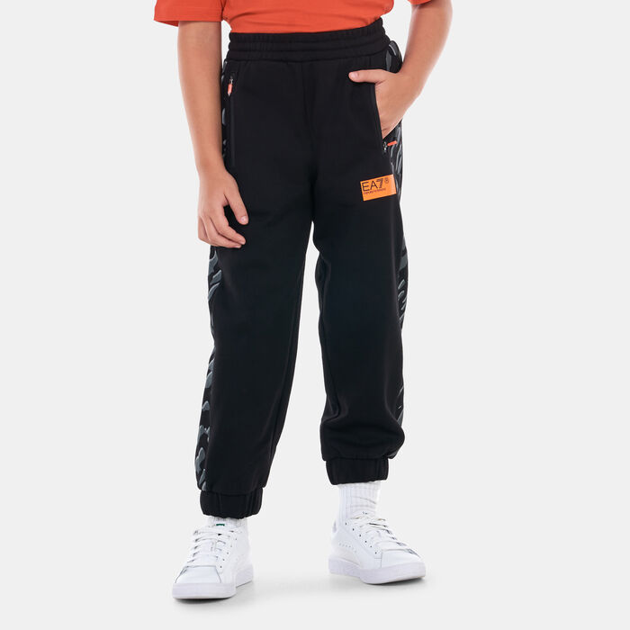 EA7 Emporio Armani Kids' Graphic Joggers Black EA7 Emporio Armani Kids' Graphic Joggers Black image number 0