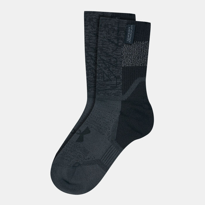 Under Armour ArmourDry™ Run Running Crew Socks White Under Armour ArmourDry™ Run Running Crew Socks White image number 0