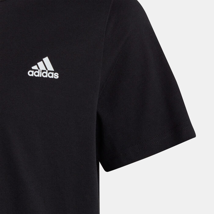 adidas Kids' Essentials Small Logo T-Shirt Black image number 2