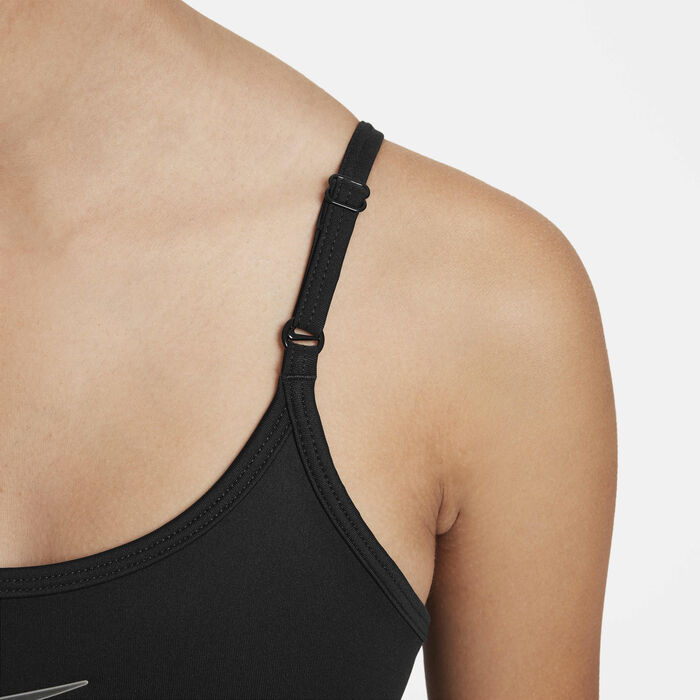Nike Kids' Dri-FIT One Leotard Black Nike Kids' Dri-FIT One Leotard Black image number 3