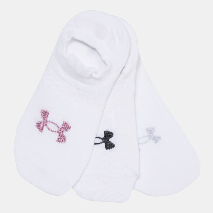 Under Armour UA Ultra Lo Socks (3-Pack) White Under Armour UA Ultra Lo Socks (3-Pack) White image number 0
