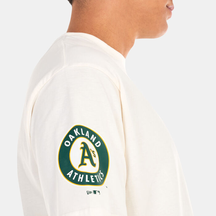 New Era MLB Oakland Athletics Heritage Oversized Tee T-Shirt : :  Sports & Outdoors