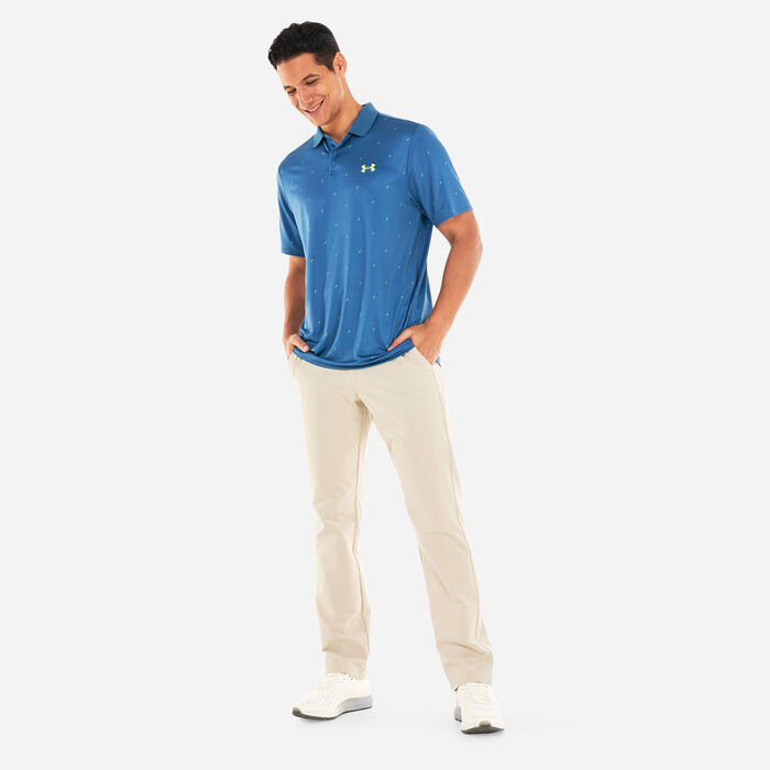 Under Armour Men's UA Performance 3.0 Deuces Polo Shirt Blue Under Armour Men's UA Performance 3.0 Deuces Polo Shirt Blue image number 2