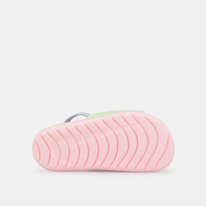 Nike Kids' Kawa SE Slides Green Nike Kids' Kawa SE Slides Green image number 3