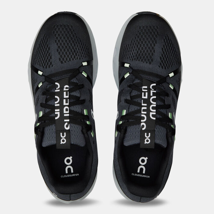 On Men's Cloudsurfer Running Shoes Black On Men's Cloudsurfer Running Shoes Black image number 4