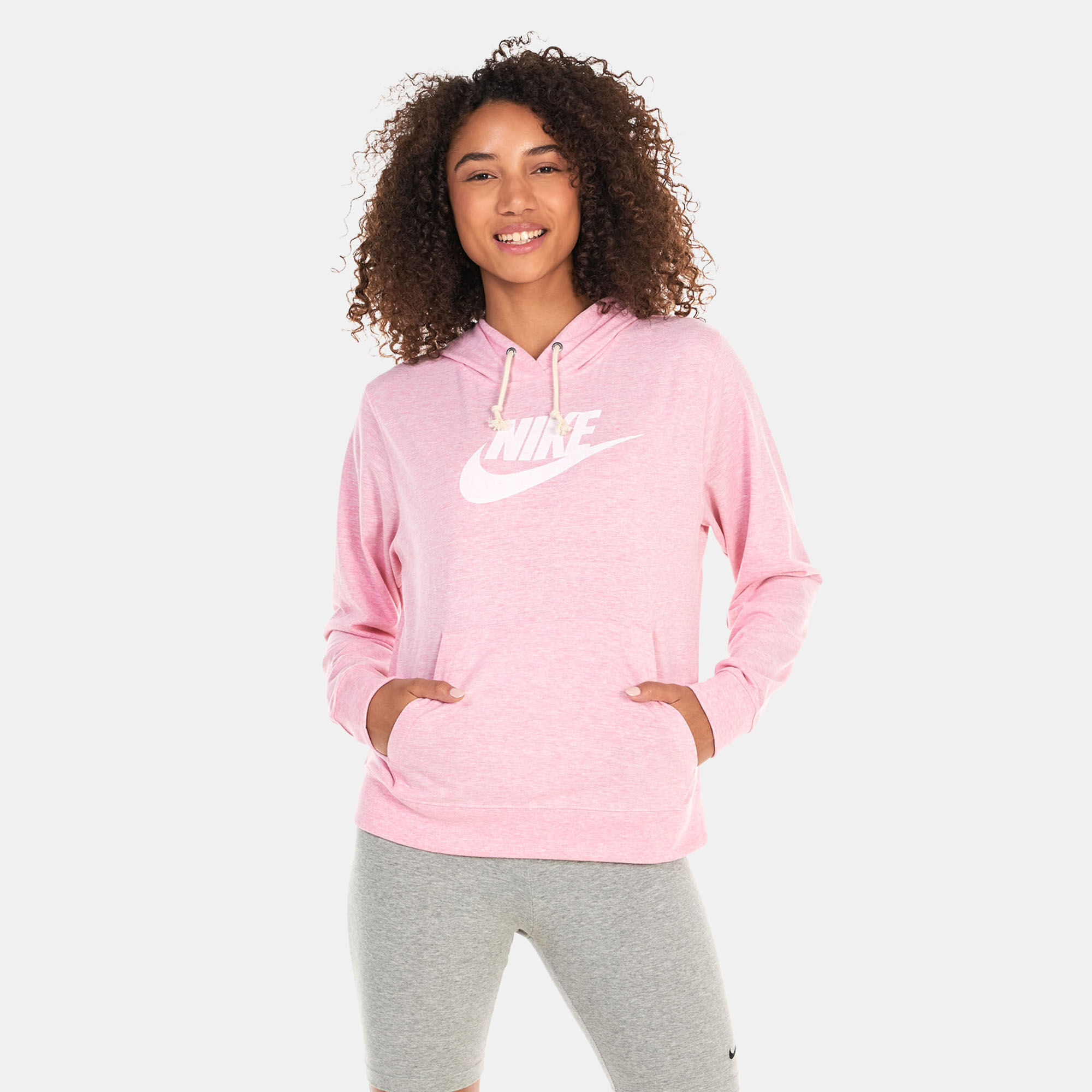Women s Sportswear Gym Vintage Pullover Hoodie Pink Nike in KSA SSS