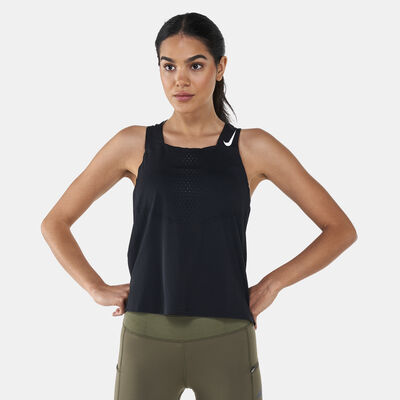 Nike Women's Dri-FIT ADV AeroSwift Singlet Black