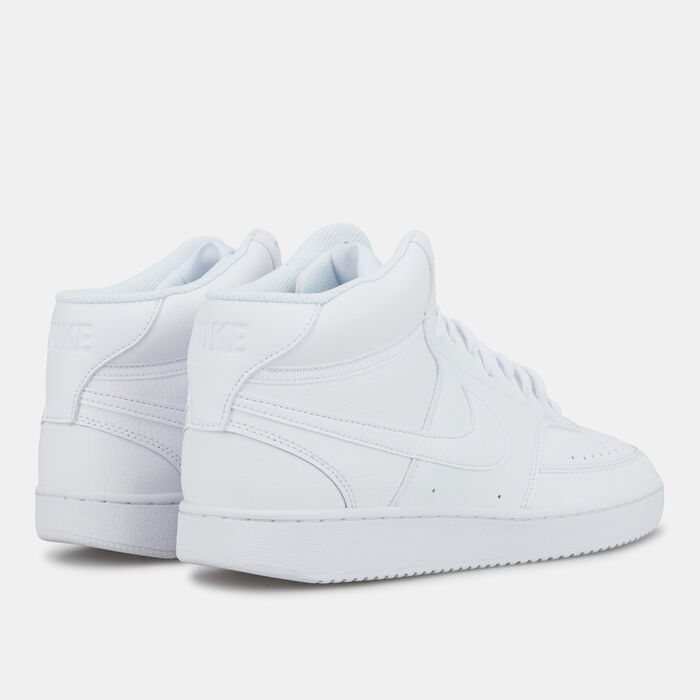 Nike Women's Court Vision Mid Shoes White Nike Women's Court Vision Mid Shoes White image number 2