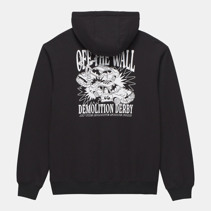 Vans Men's Demo Derby Full-Zip Hoodie Black image number 1