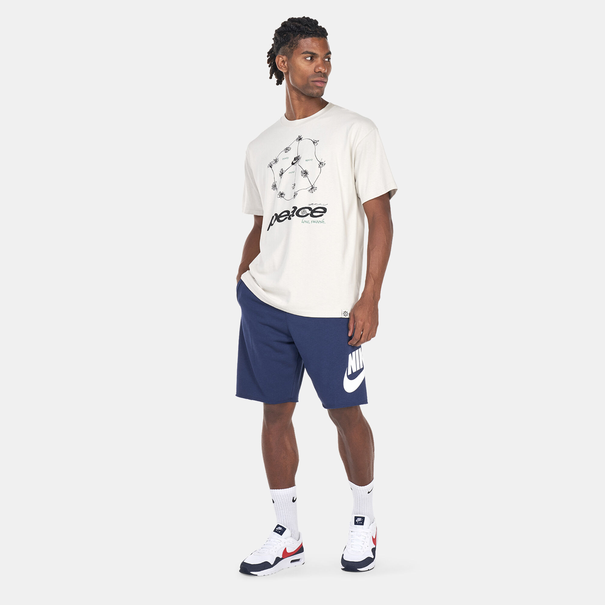 Men s Sportswear Sport Essentials French Terry Alumni Shorts Blue Nike in KSA SSS