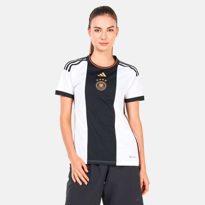 adidas Women's Germany Stadium Home Jersey - 2022 White image number 0