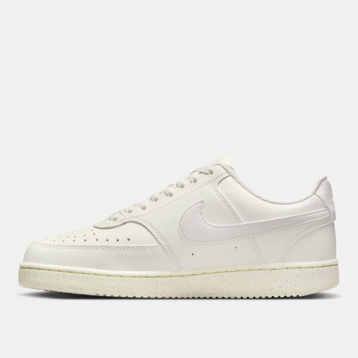 Nike Women's Court Vision Low Next Nature Shoes White image number 2
