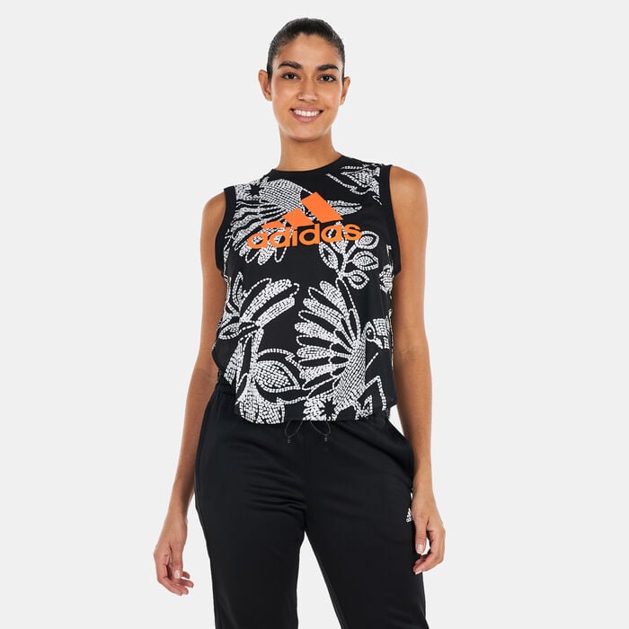 adidas Women's FARM Rio Tank Top Black adidas Women's FARM Rio Tank Top Black image number 0