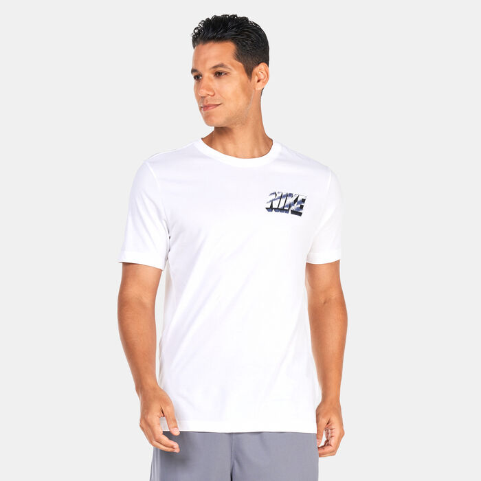 Nike Men's Dri-FIT Training T-Shirt White image number 0