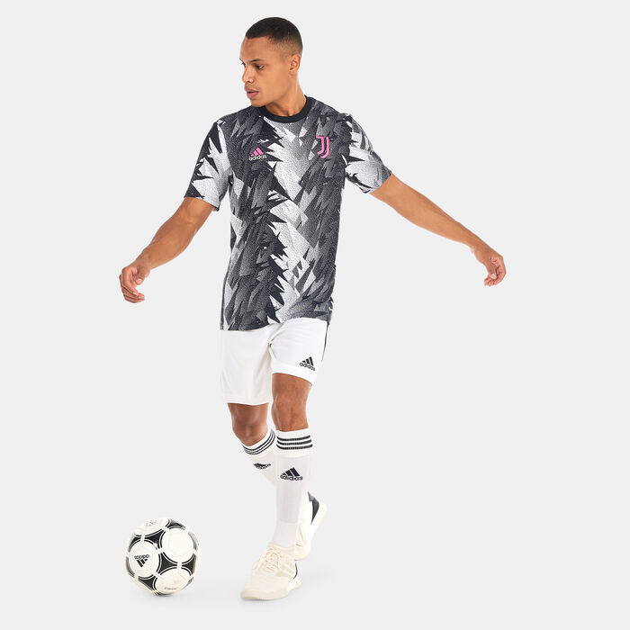 adidas Men's Juventus Pre-Match Jersey Black adidas Men's Juventus Pre-Match Jersey Black image number 2