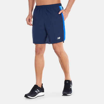 New Balance Men's Accelerate Shorts Blue New Balance Men's Accelerate Shorts Blue