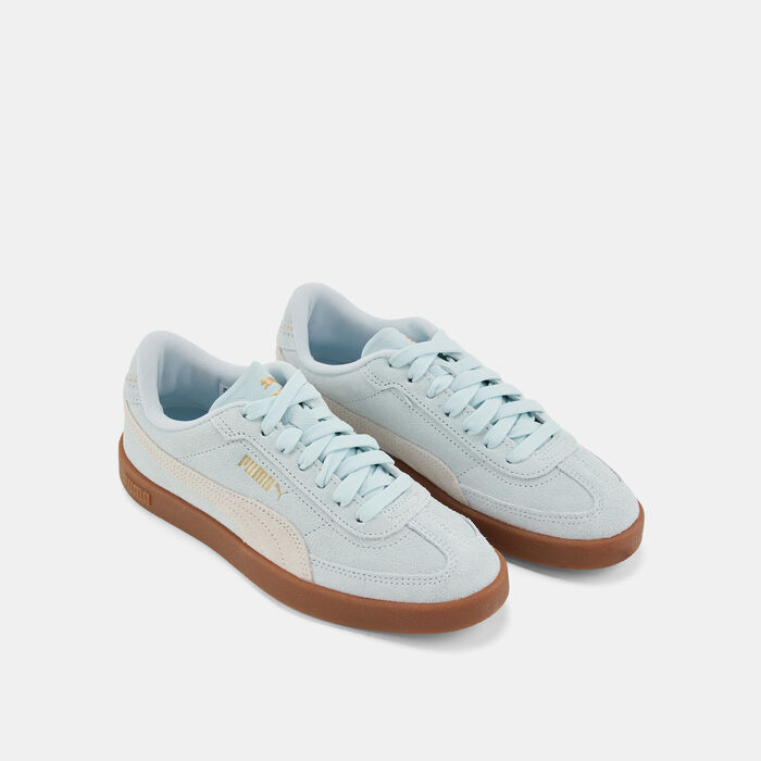 PUMA Men's Club II Era Suede Shoes Green image number 1