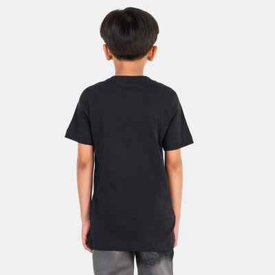 Nike Kids' Sportswear Club Seasonal Camo T-Shirt Black