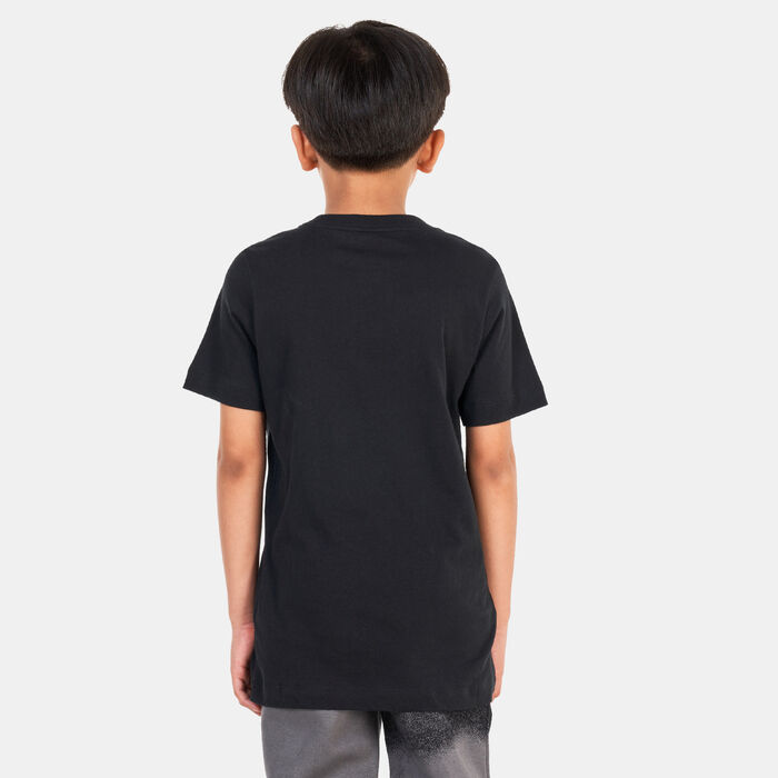 Nike Kids' Sportswear Club Seasonal Camo T-Shirt Black image number 1