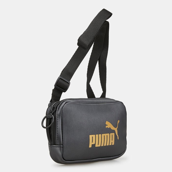 PUMA Women's Core Up Wallet Cross Body Bag Black PUMA Women's Core Up Wallet Cross Body Bag Black image number 2
