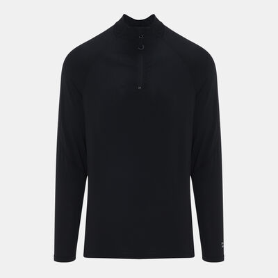 Sun and Sand Sports Men's Quarter Zip T-Shirt Black Sun and Sand Sports Men's Quarter Zip T-Shirt Black