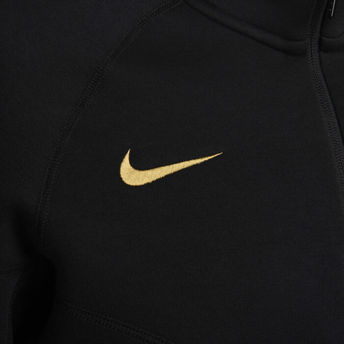 Nike Men's F.C. Barcelona Tech Fleece Windrunner Football Full-Zip Hoodie Black Nike Men's F.C. Barcelona Tech Fleece Windrunner Football Full-Zip Hoodie Black image number 5