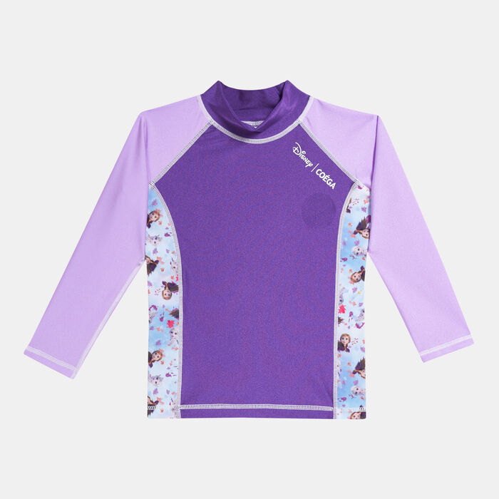 COEGA Kids' Long Sleeves Frozen Rash Guard (Younger Kids) COEGA Kids' Long Sleeves Frozen Rash Guard (Younger Kids) image number 0