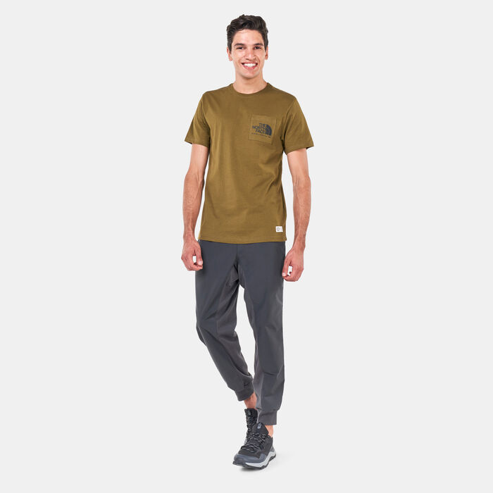 The North Face Men's Berkeley California Pocket T-Shirt Green The North Face Men's Berkeley California Pocket T-Shirt Green image number 2