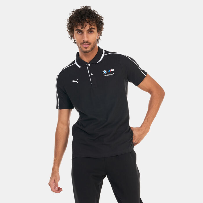 PUMA Men's BMW M Motorsport Polo Shirt Black PUMA Men's BMW M Motorsport Polo Shirt Black image number 0